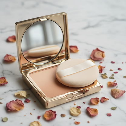 Gold Compact Pressed Powder — 10g